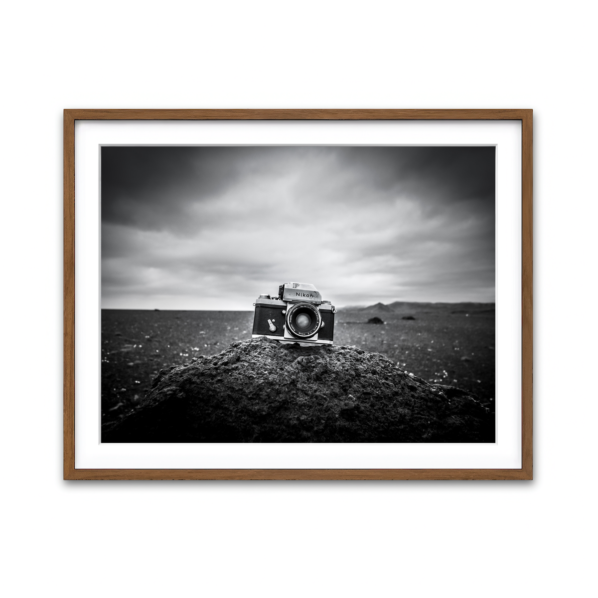 Framed Print 4x3 Walnut