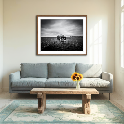 AUTO-MOCKUP ROOM | Vintage Iceland Wall Art