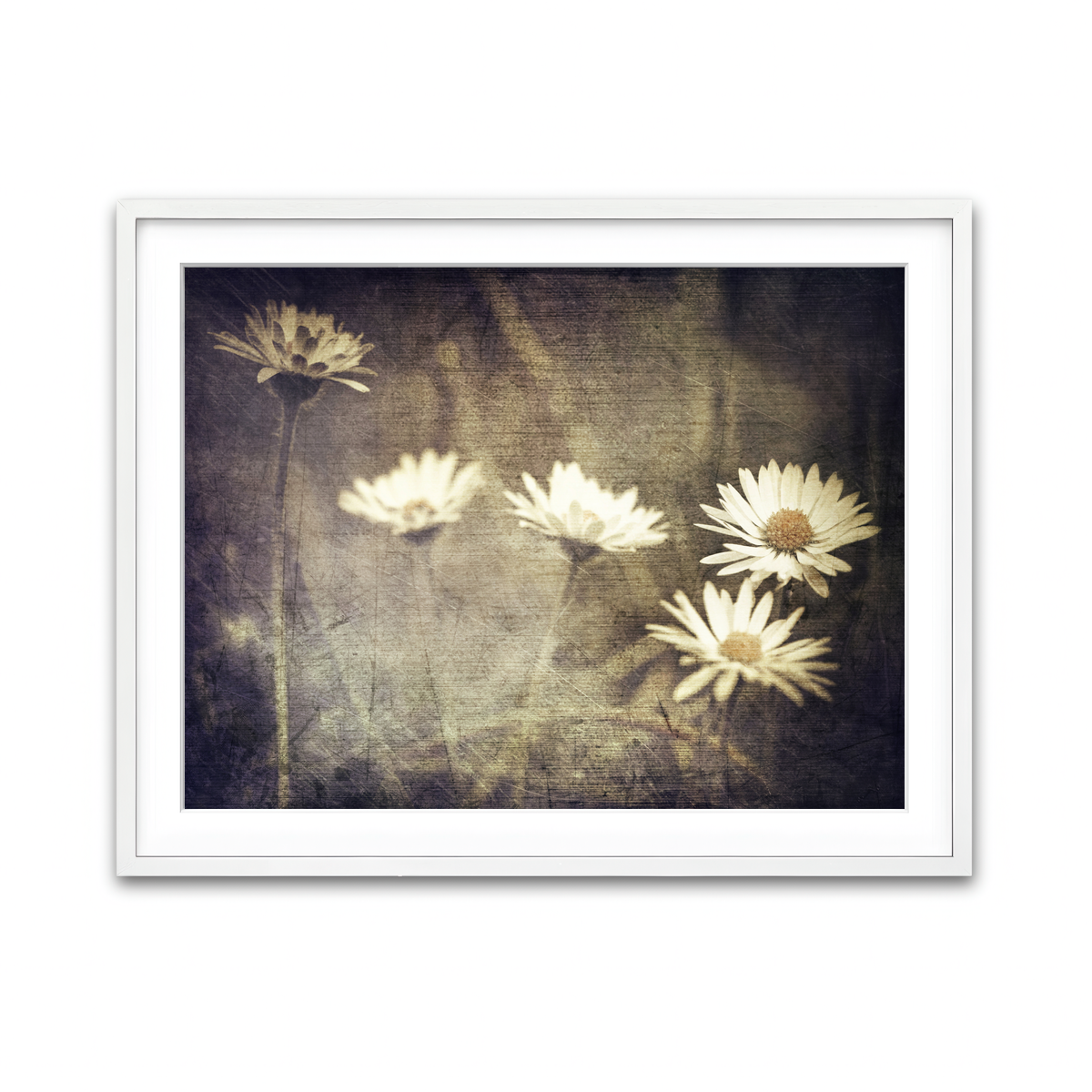 Framed Print 4x3 White