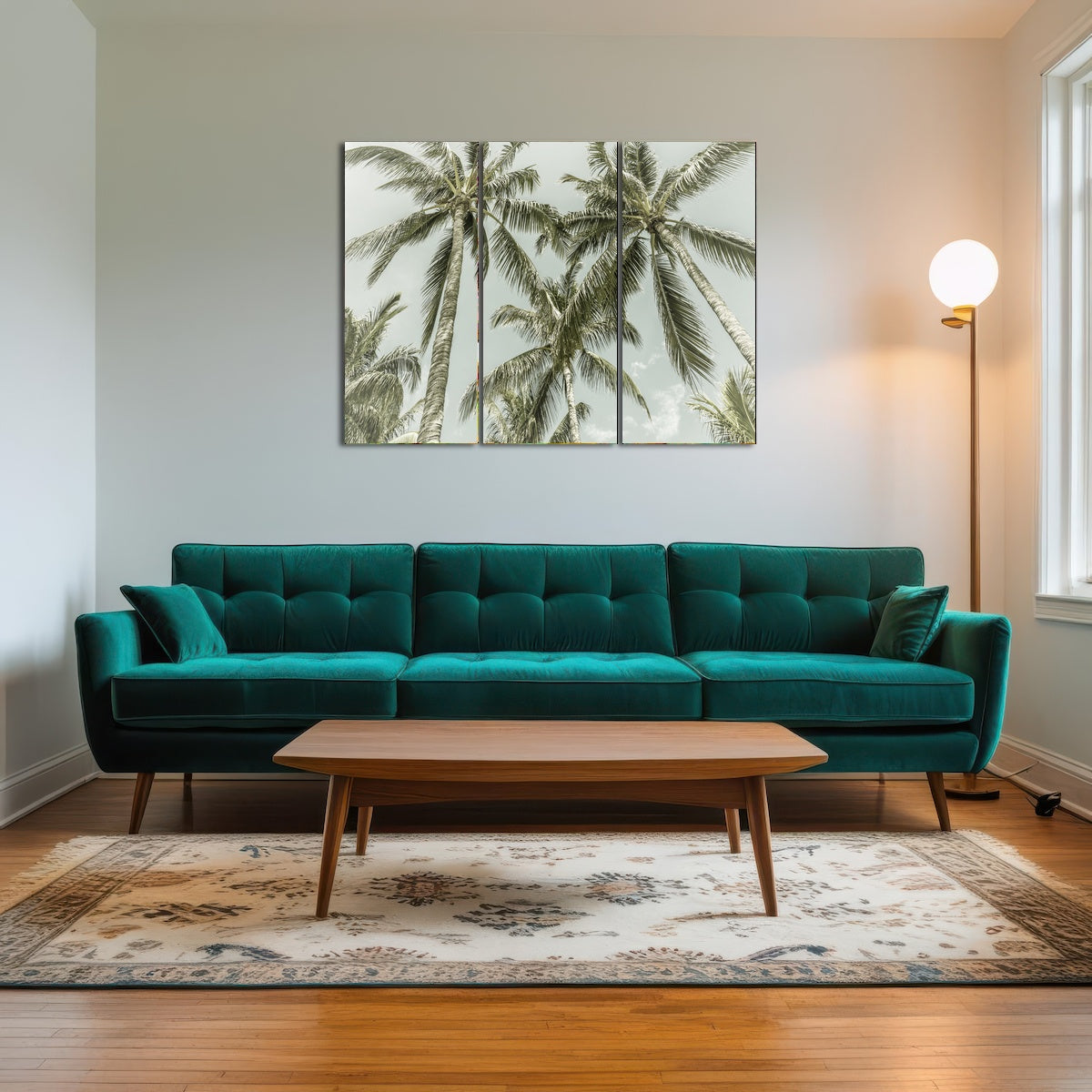AUTO-MOCKUP ROOM | Vintage Palm Trees