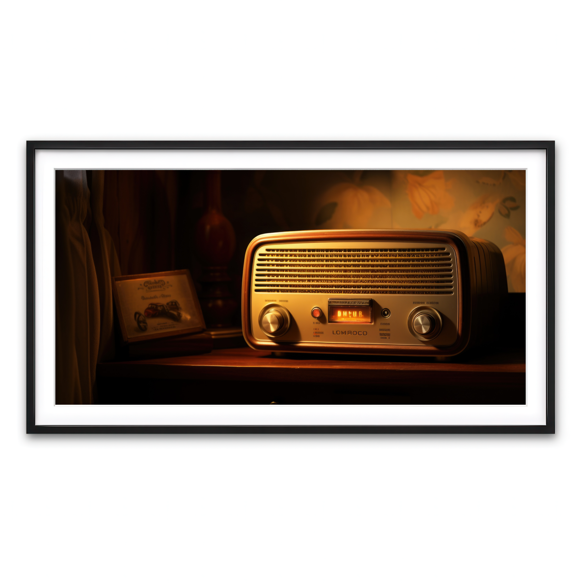 Framed Print 2x1 Black