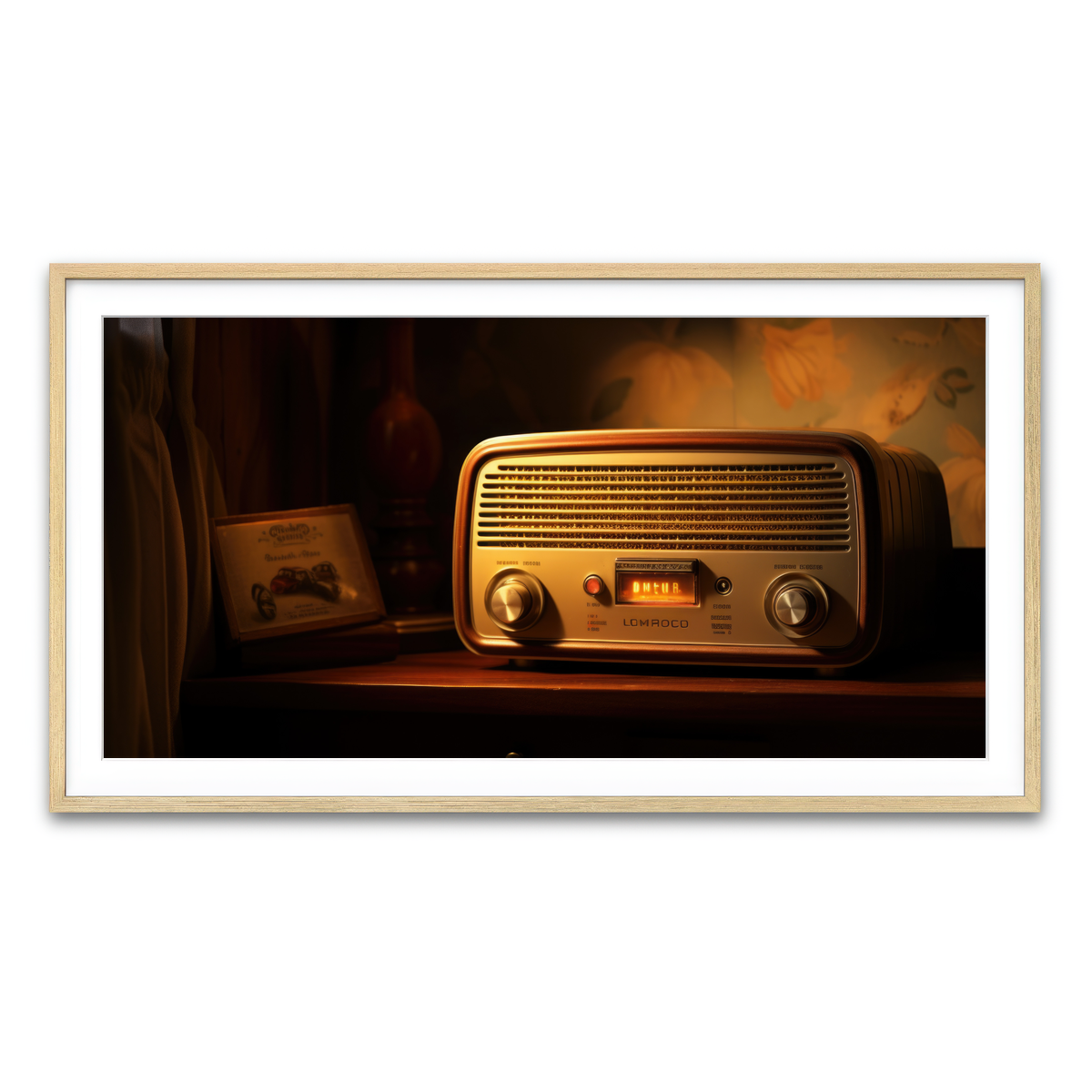 Framed Print 2x1 Natural