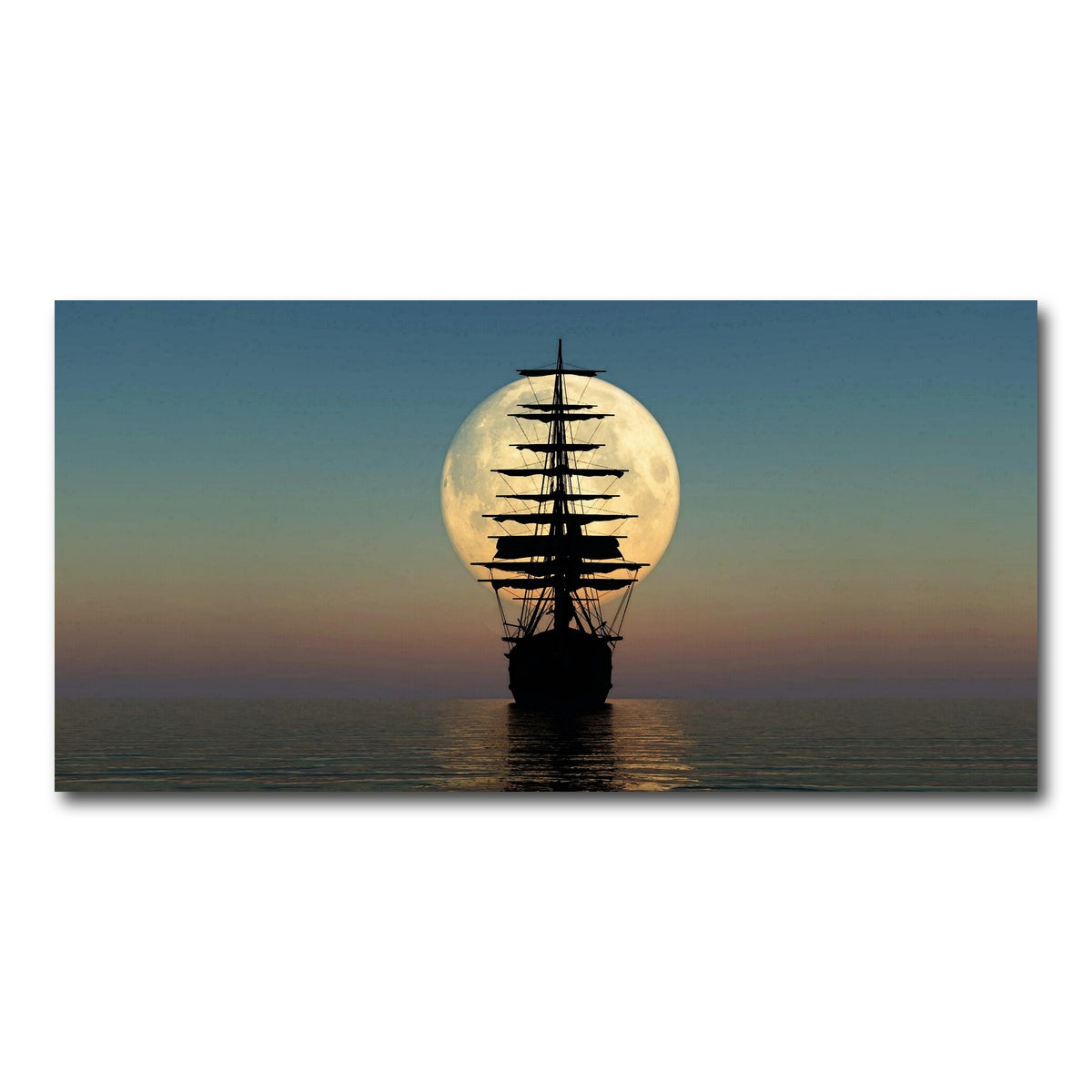 AUTO-MOCKUP WHITE | Vintage Ship | 1 Piece | Gallery Wrap Canvas | group=2x1