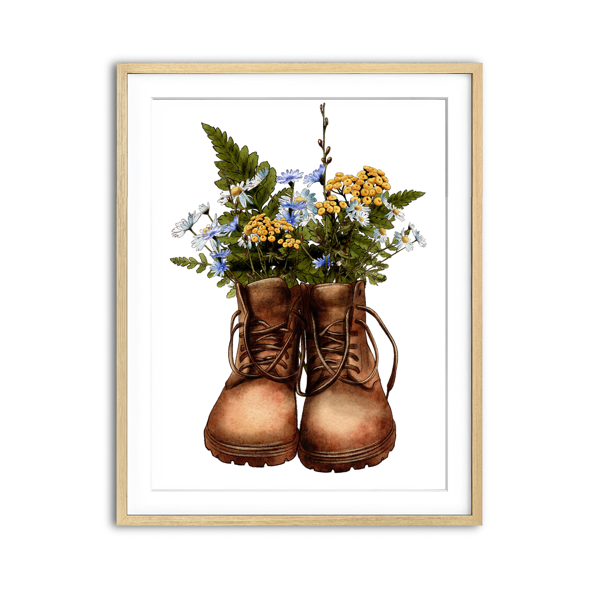 Framed Print 3x4 Natural