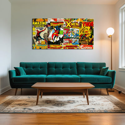 AUTO-MOCKUP ROOM | Vintage comic Covers