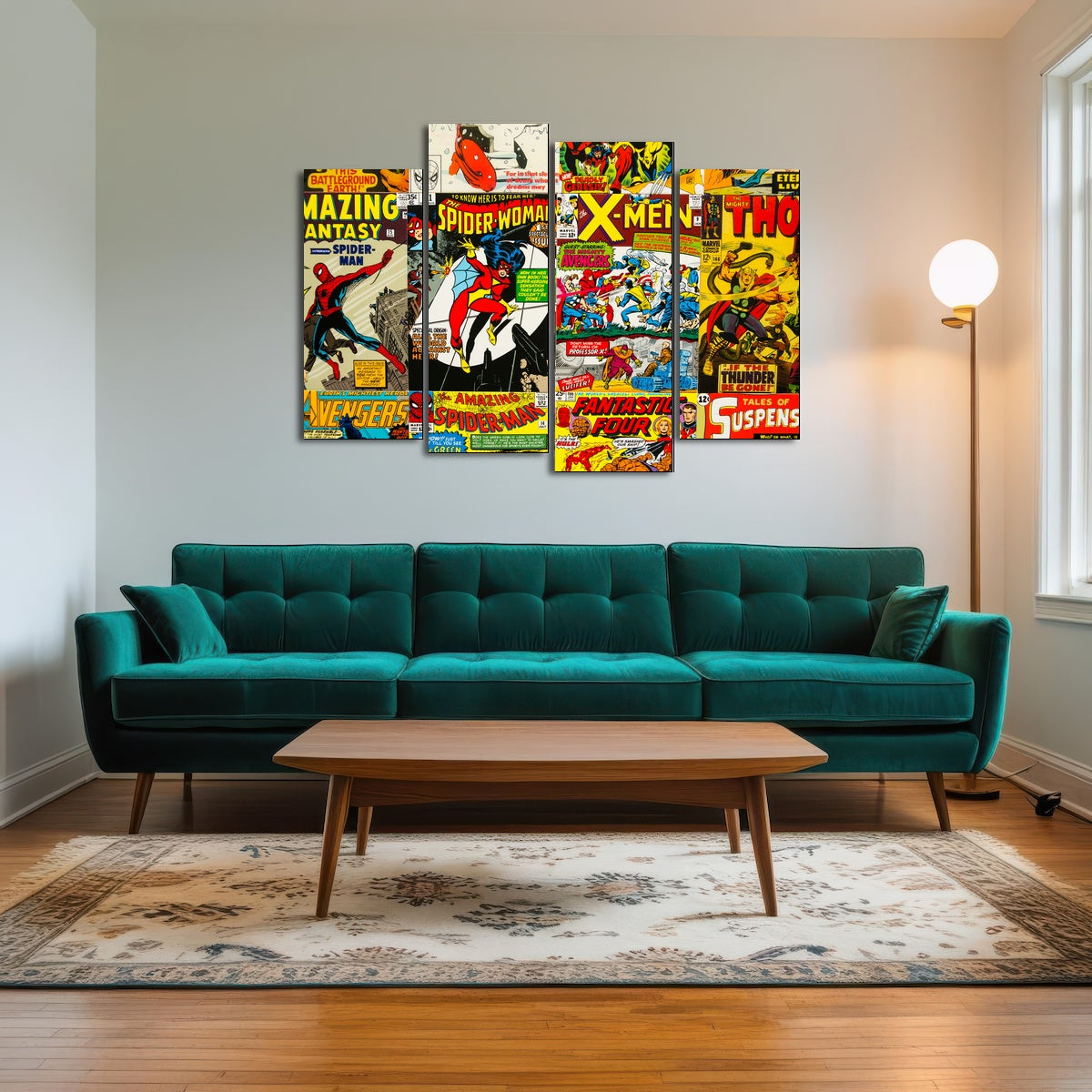 AUTO-MOCKUP ROOM | Vintage comic Covers