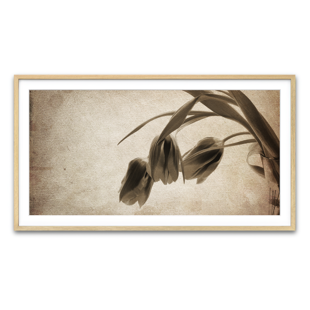 Framed Print 2x1 Natural