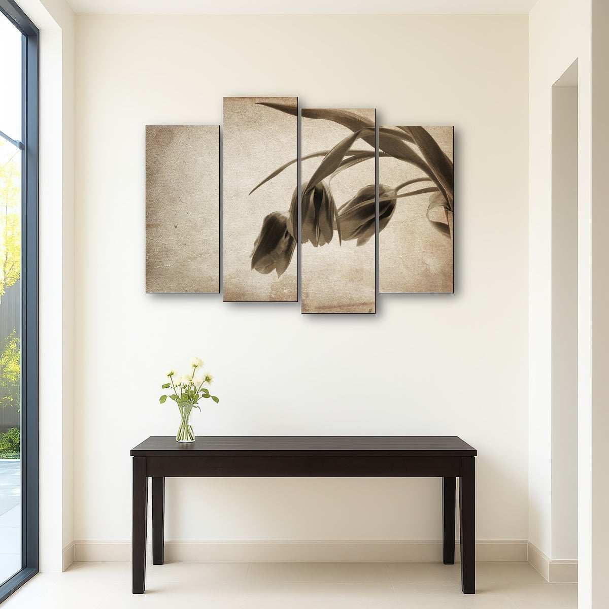 AUTO-MOCKUP ROOM | Vintage flowers