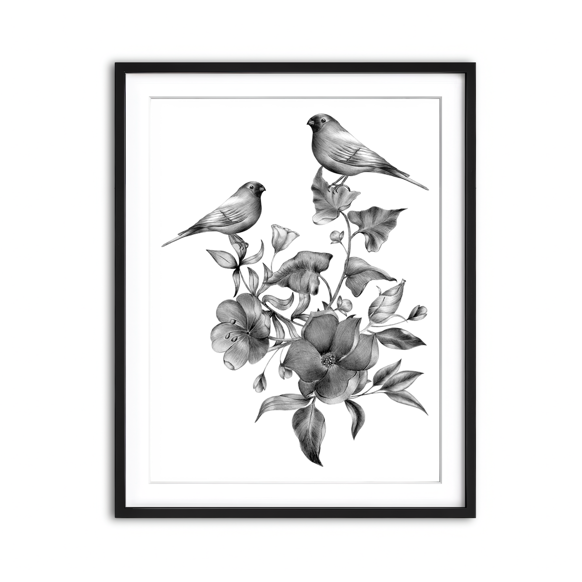 Framed Print 3x4 Black