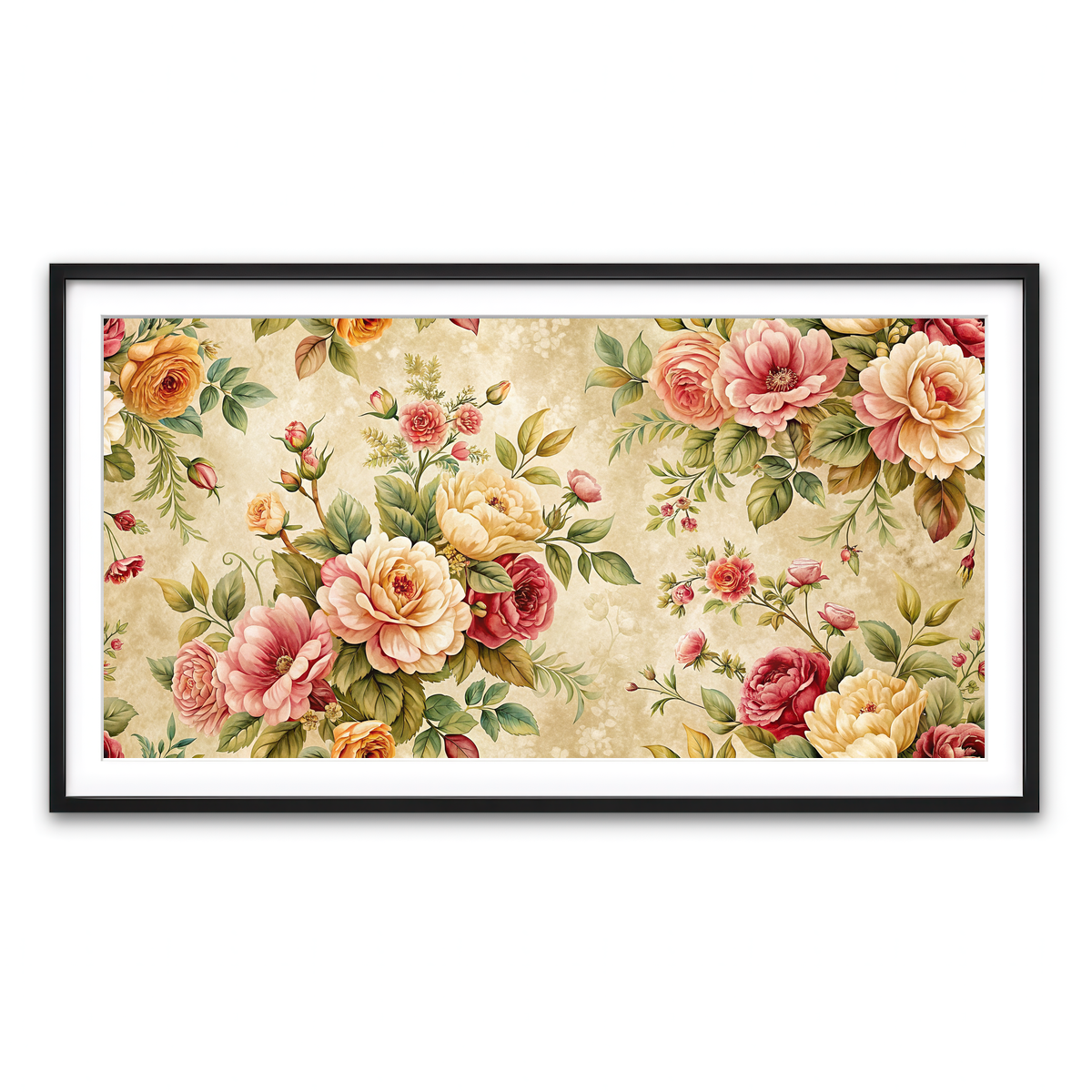 Framed Print 2x1 Black