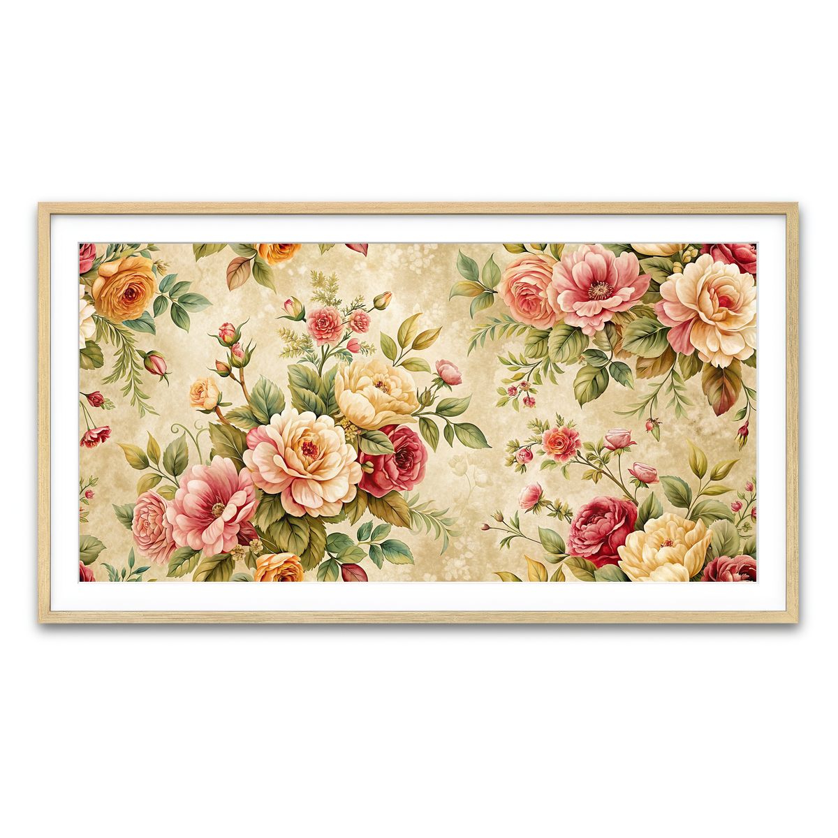 Framed Print 2x1 Natural