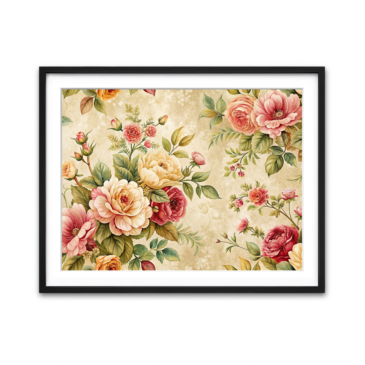 Framed Print 4x3 Black