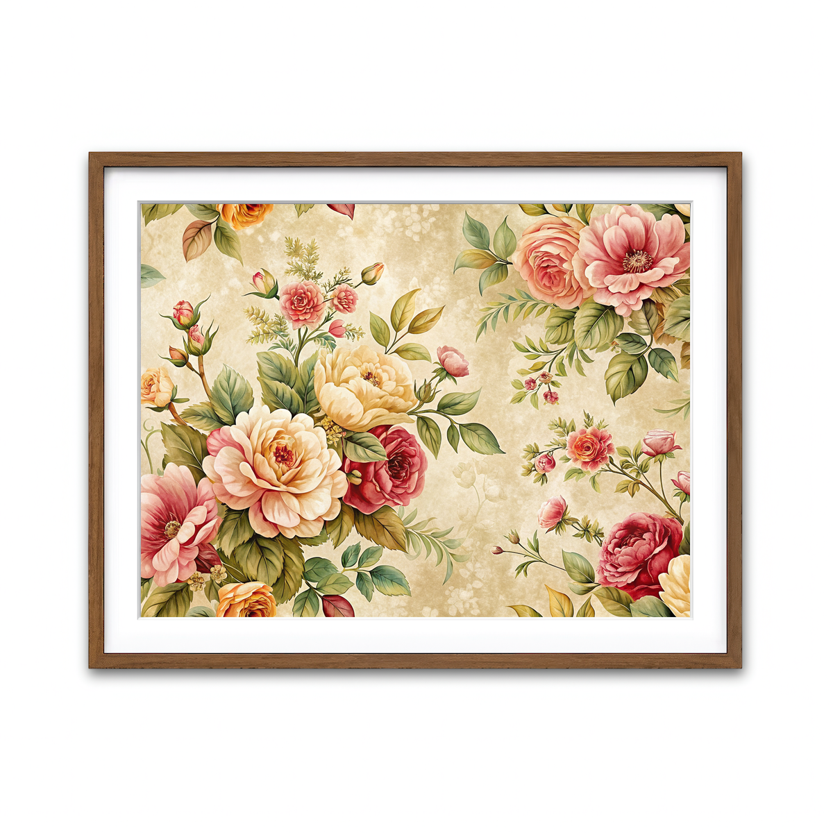 Framed Print 4x3 Walnut