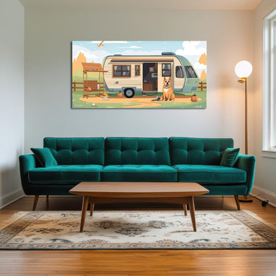 AUTO-MOCKUP ROOM | Vintage mini van transport