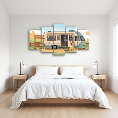 AUTO-MOCKUP ROOM | Vintage mini van transport