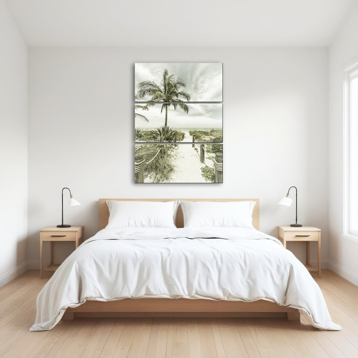 AUTO-MOCKUP ROOM | Vintage path to the beach