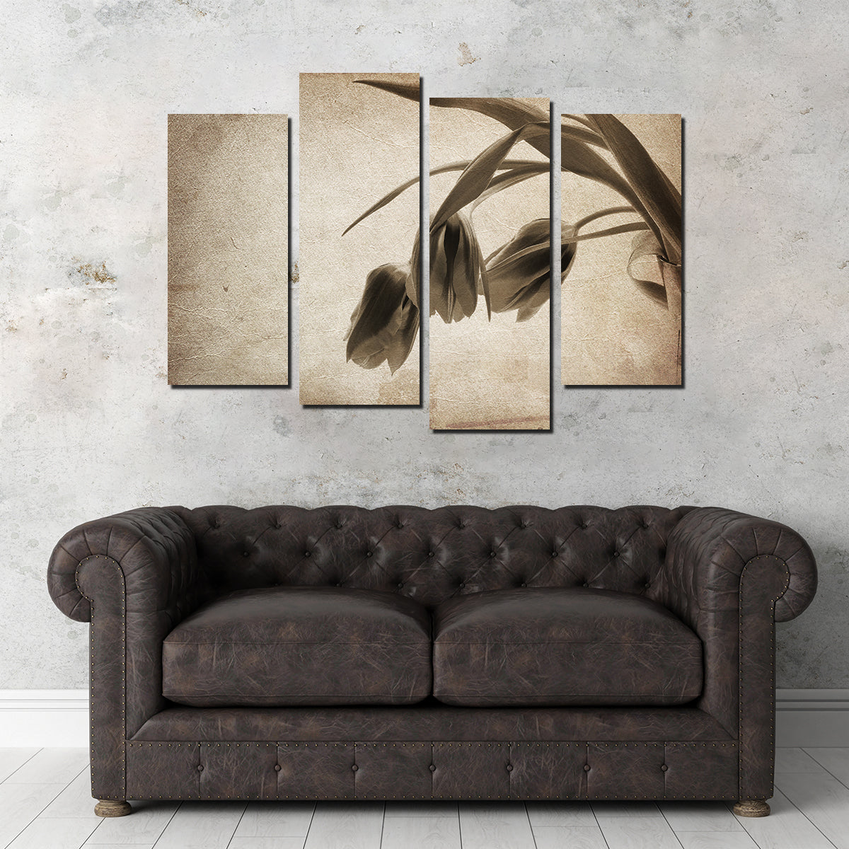 Vintage Flowers Wall Art