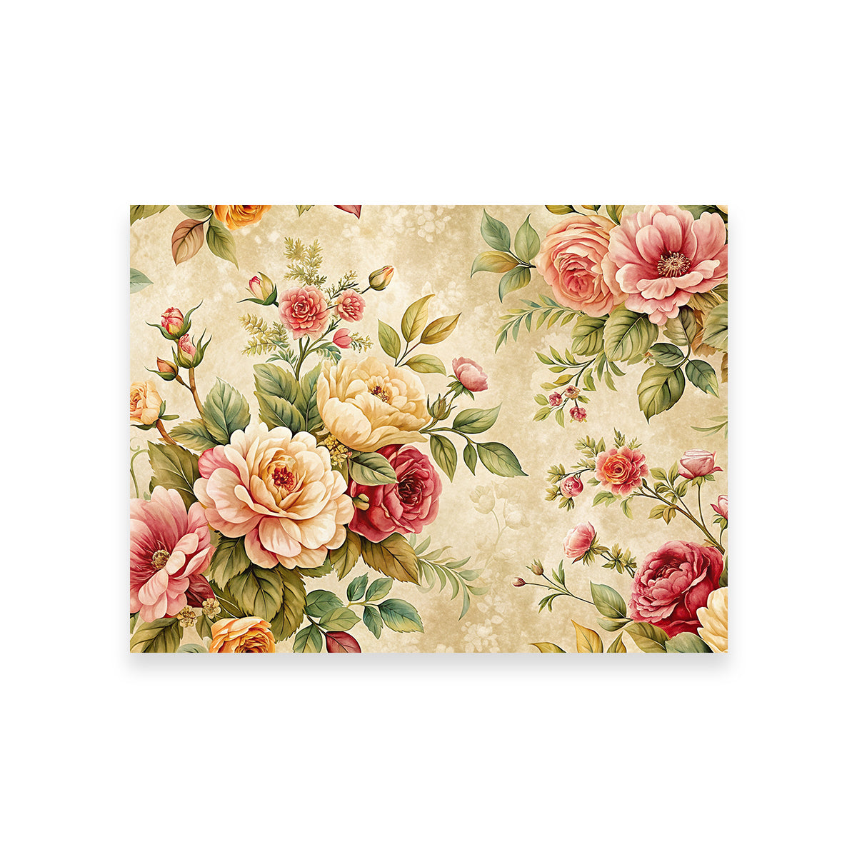 Vintage Flowers Background