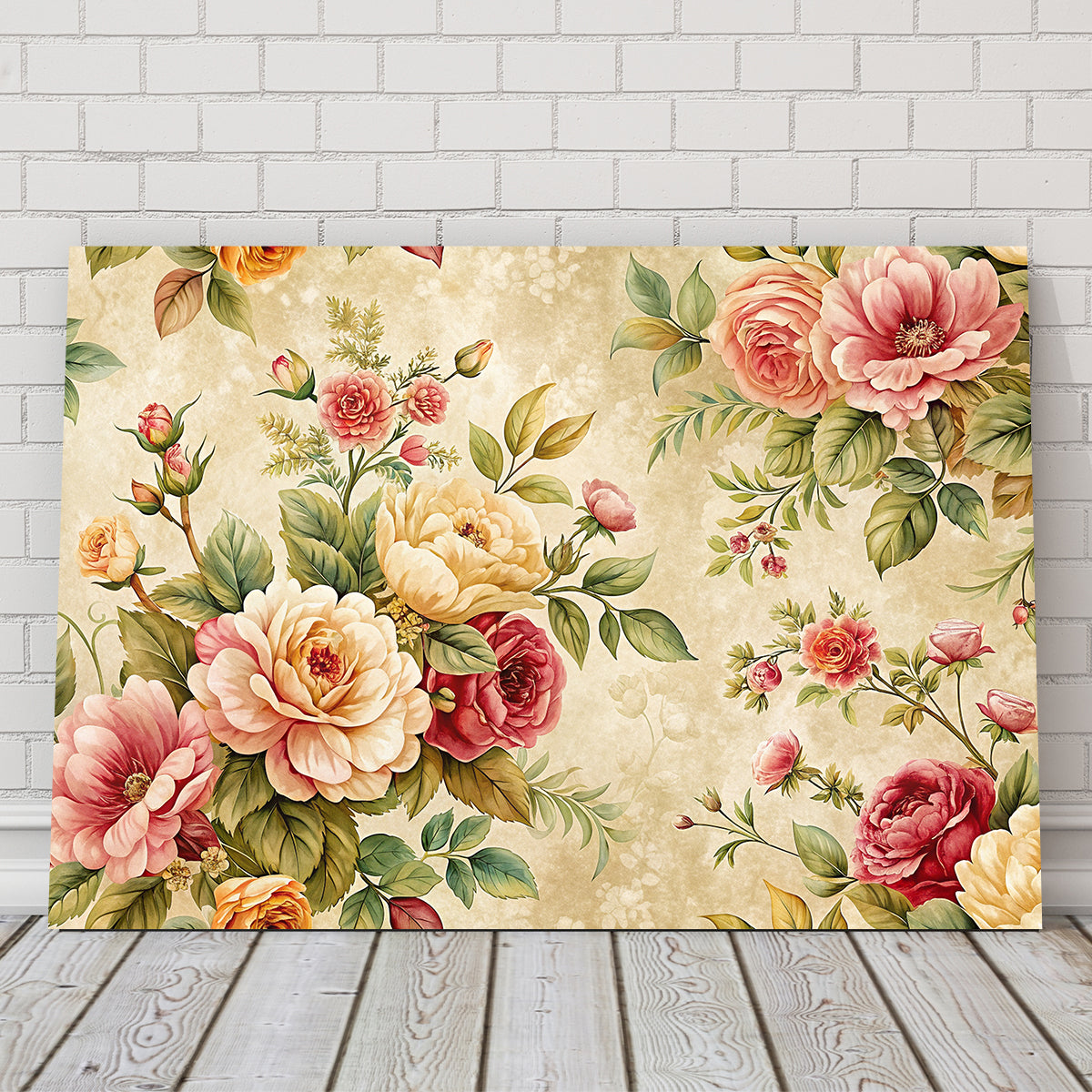 Vintage Flowers Background