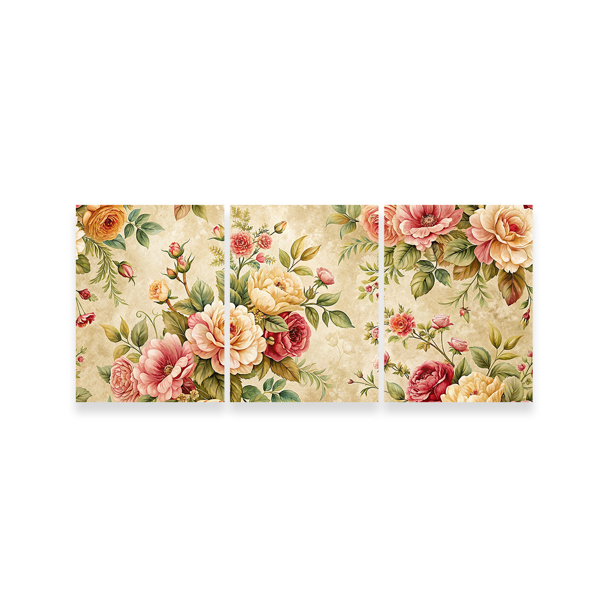 Vintage Flowers Background