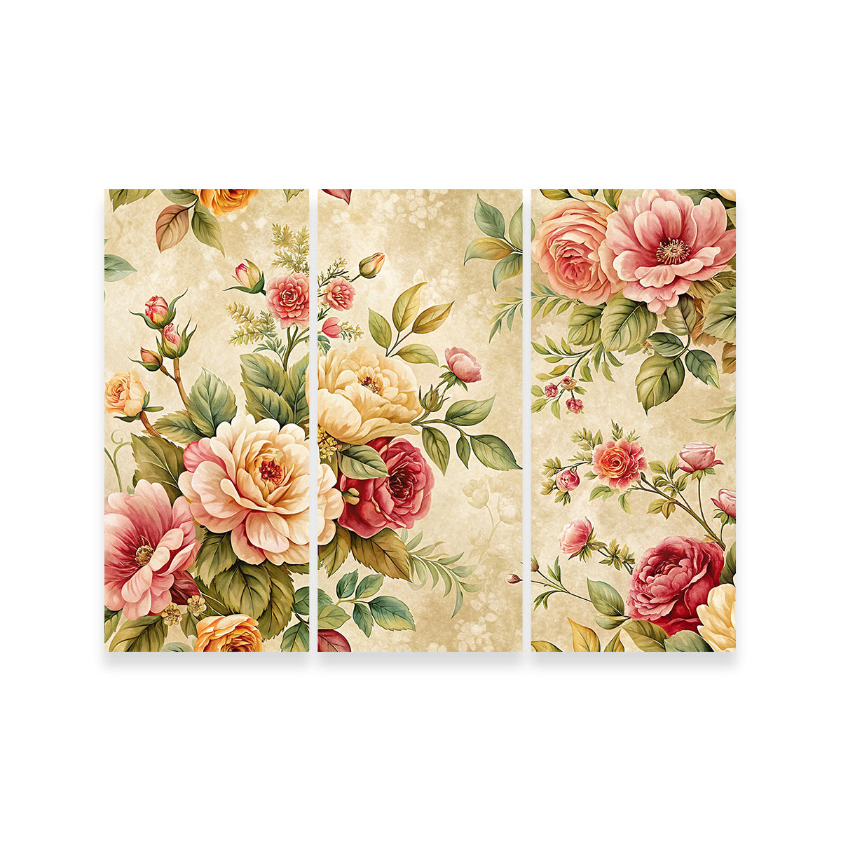 Vintage Flowers Background