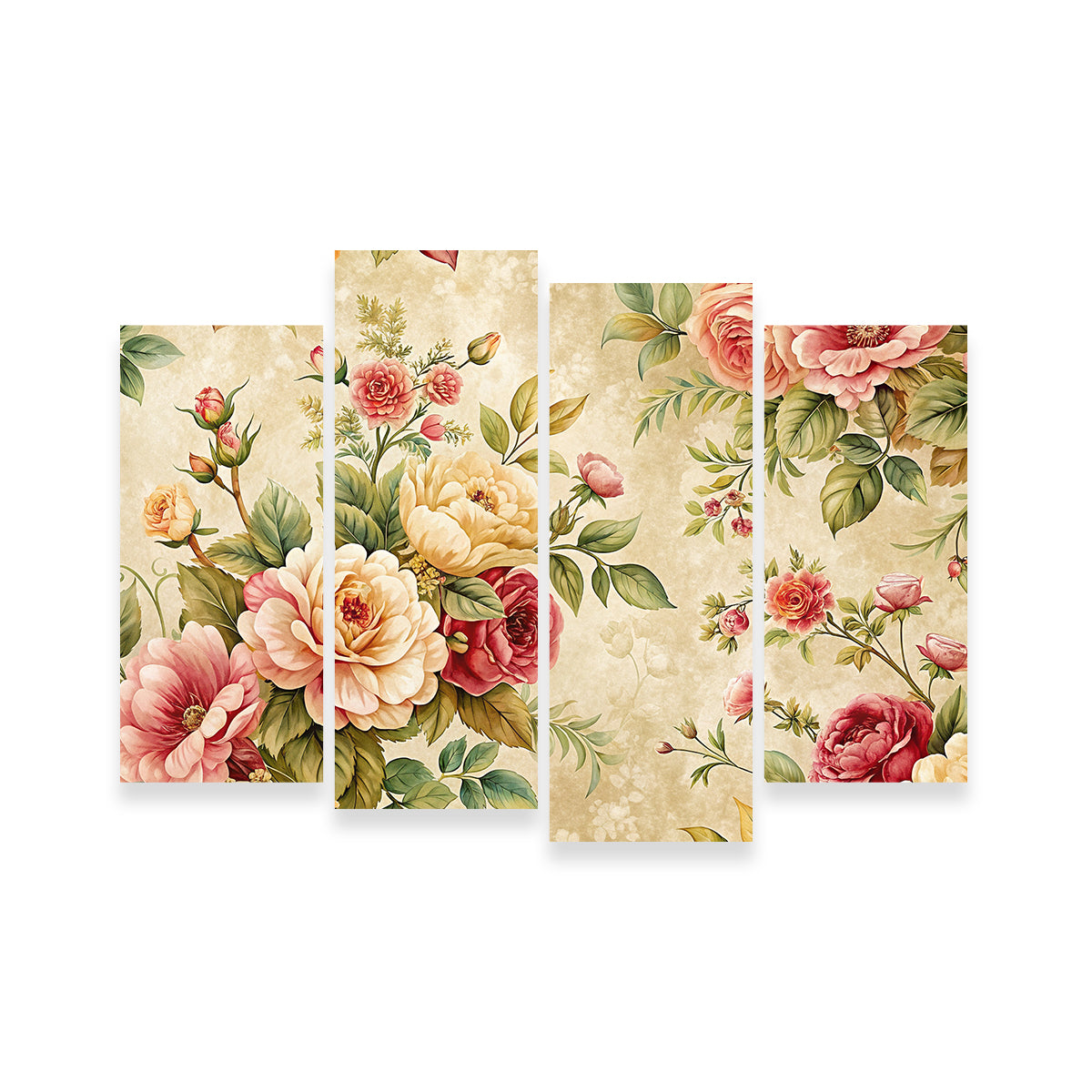 Vintage Flowers Background