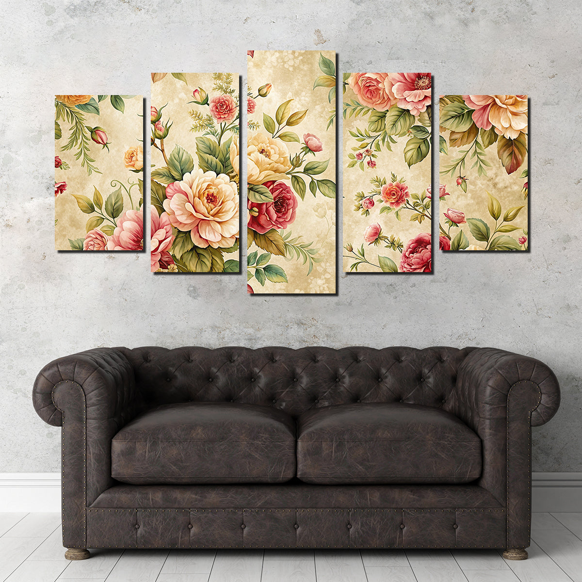 Vintage Flowers Background