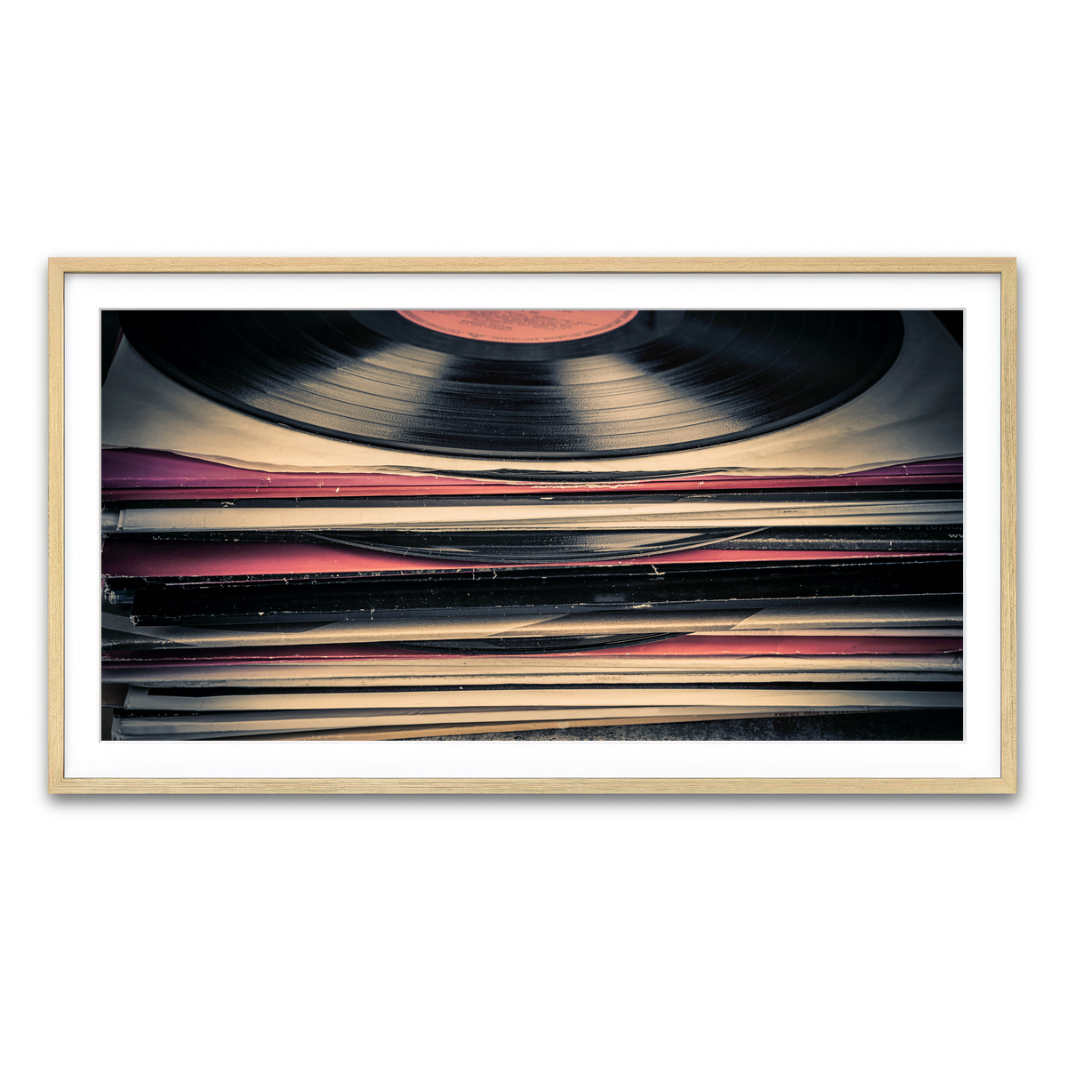 Framed Print 2x1 Natural