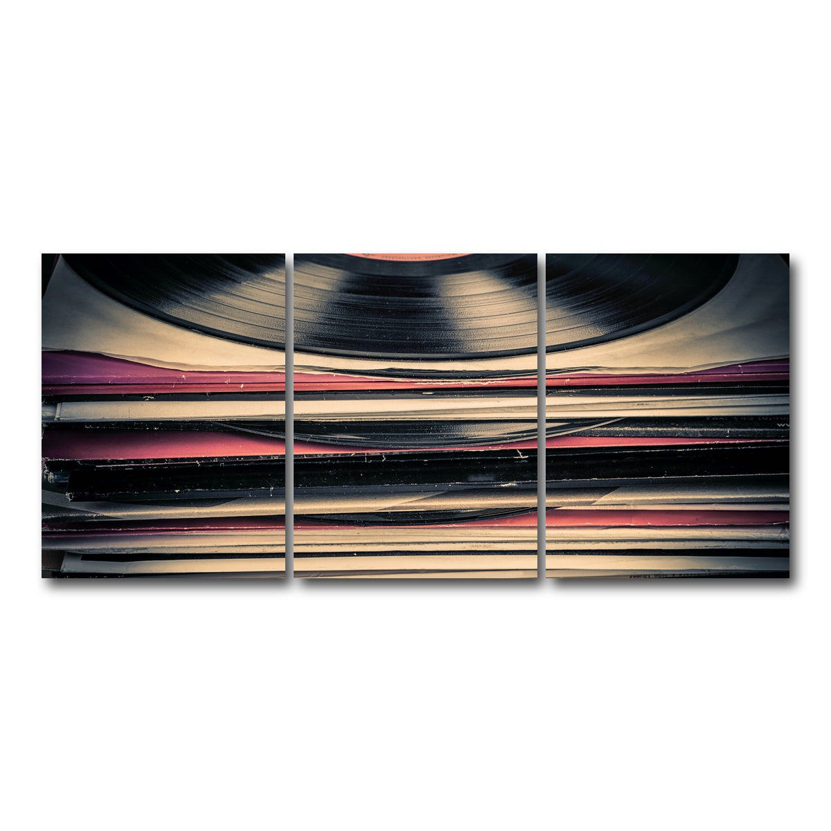 AUTO-MOCKUP WHITE | Vinyl Records | 3 Piece | Gallery Wrap Canvas | group=18x24