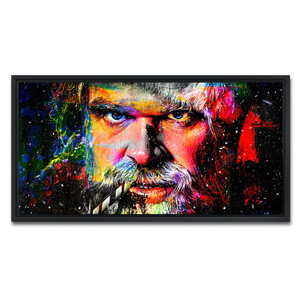 AUTO-MOCKUP WHITE | Violent Night | 1 Piece | Black Framed Canvas | group=2x1