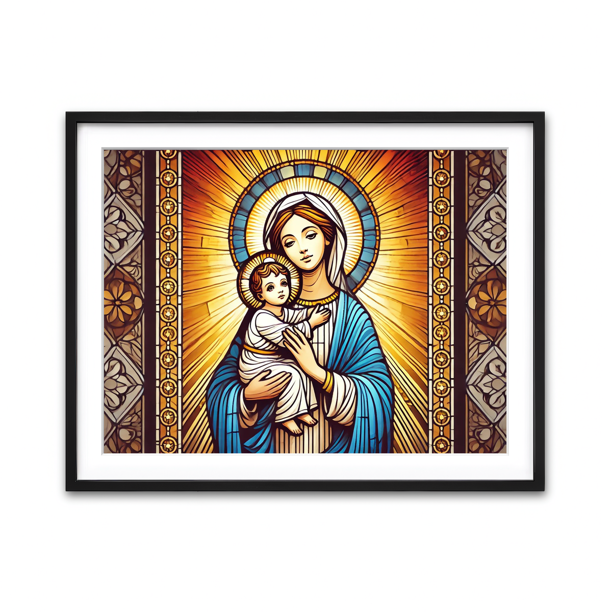 Framed Print 4x3 Black