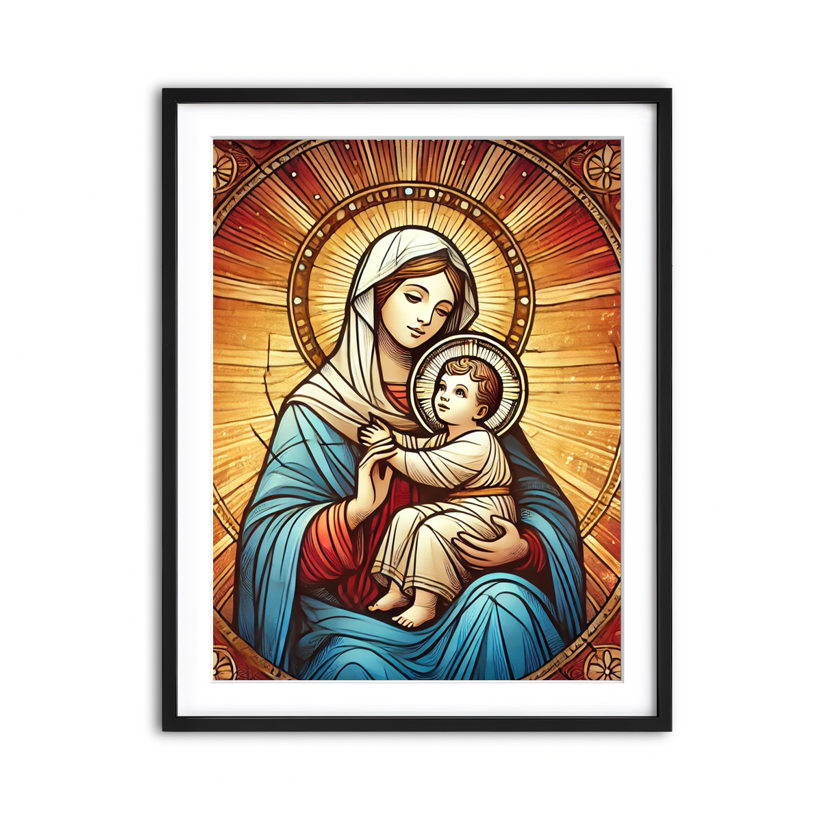 Framed Print 3x4 Black