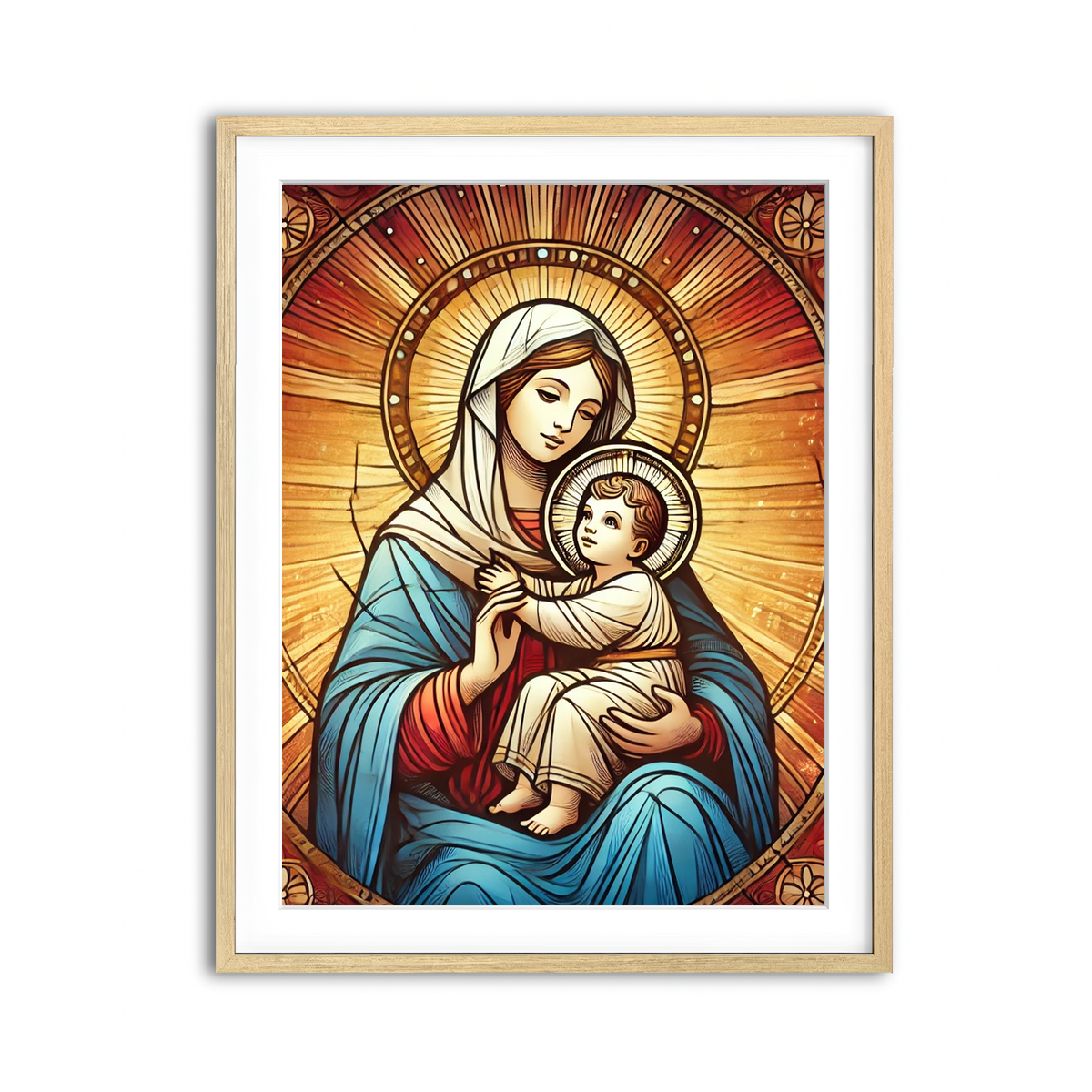 Framed Print 3x4 Natural