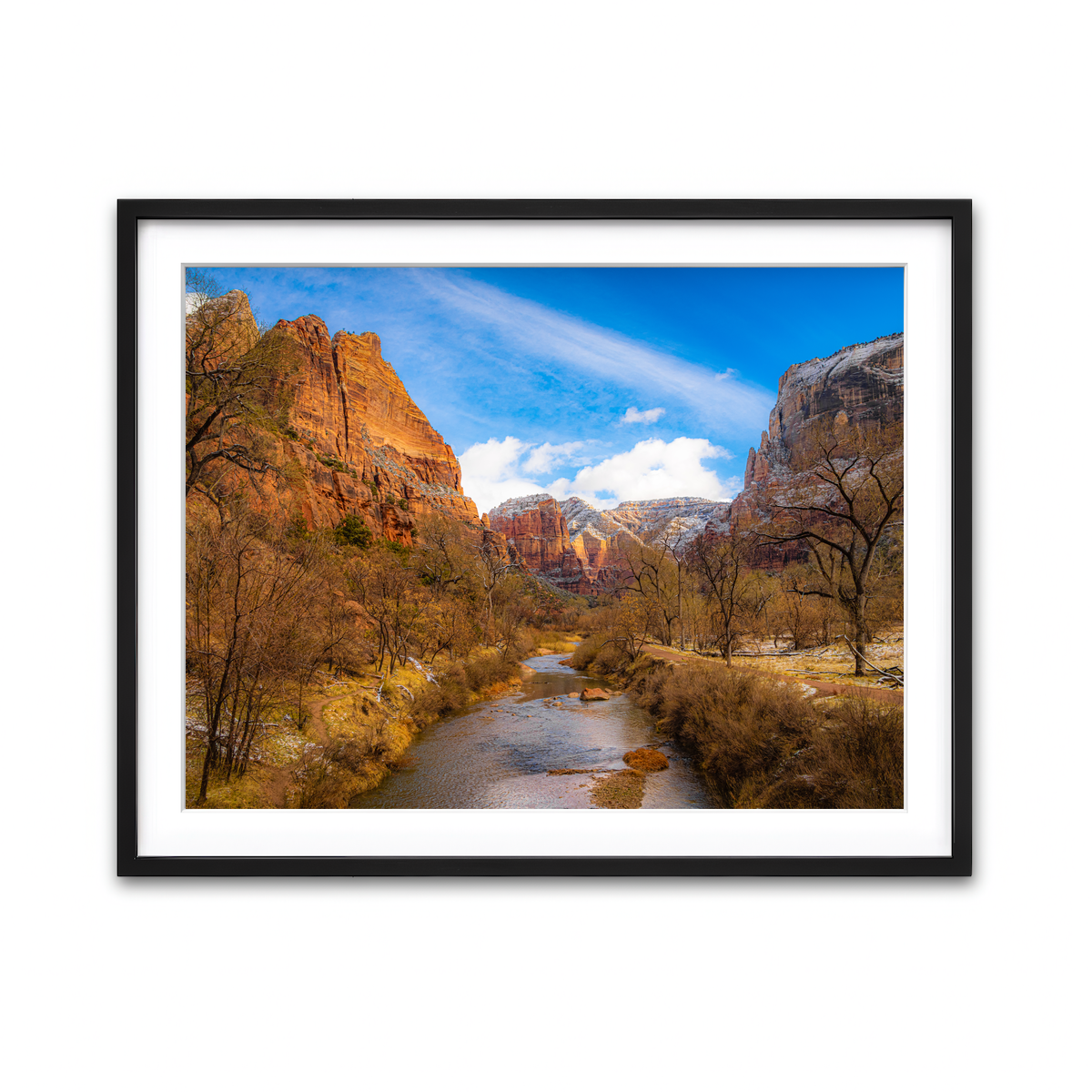 Framed Print 4x3 Black