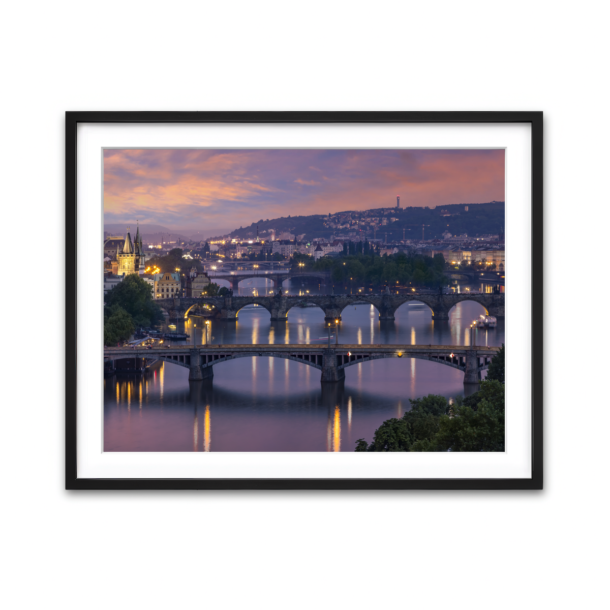 Framed Print 4x3 Black