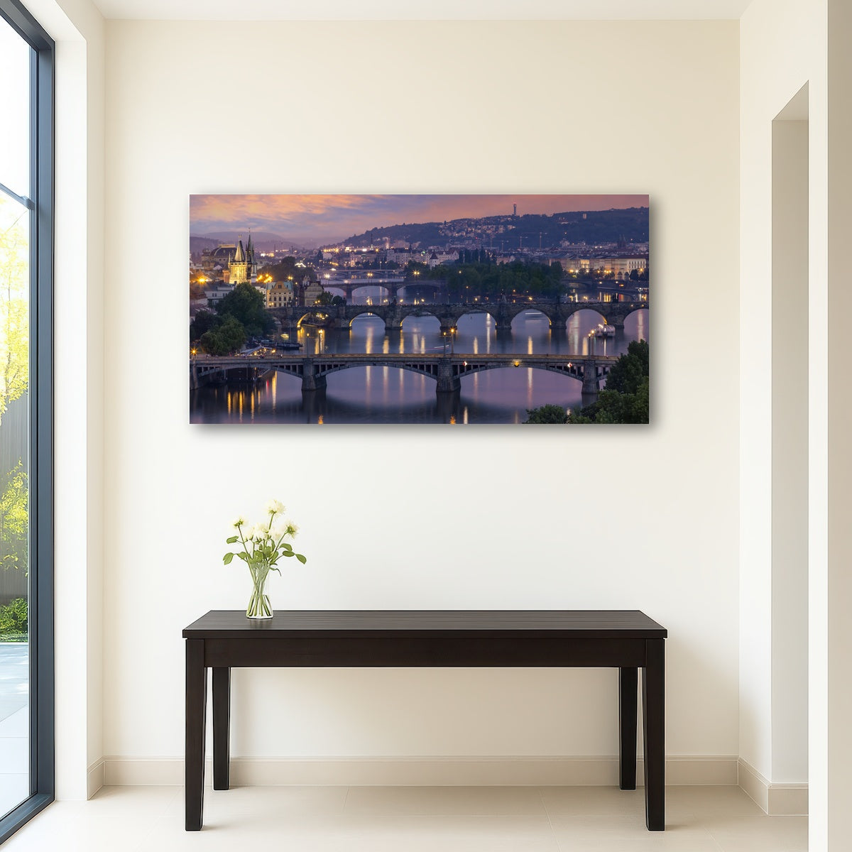 AUTO-MOCKUP ROOM | Vltava Bridges in Prague