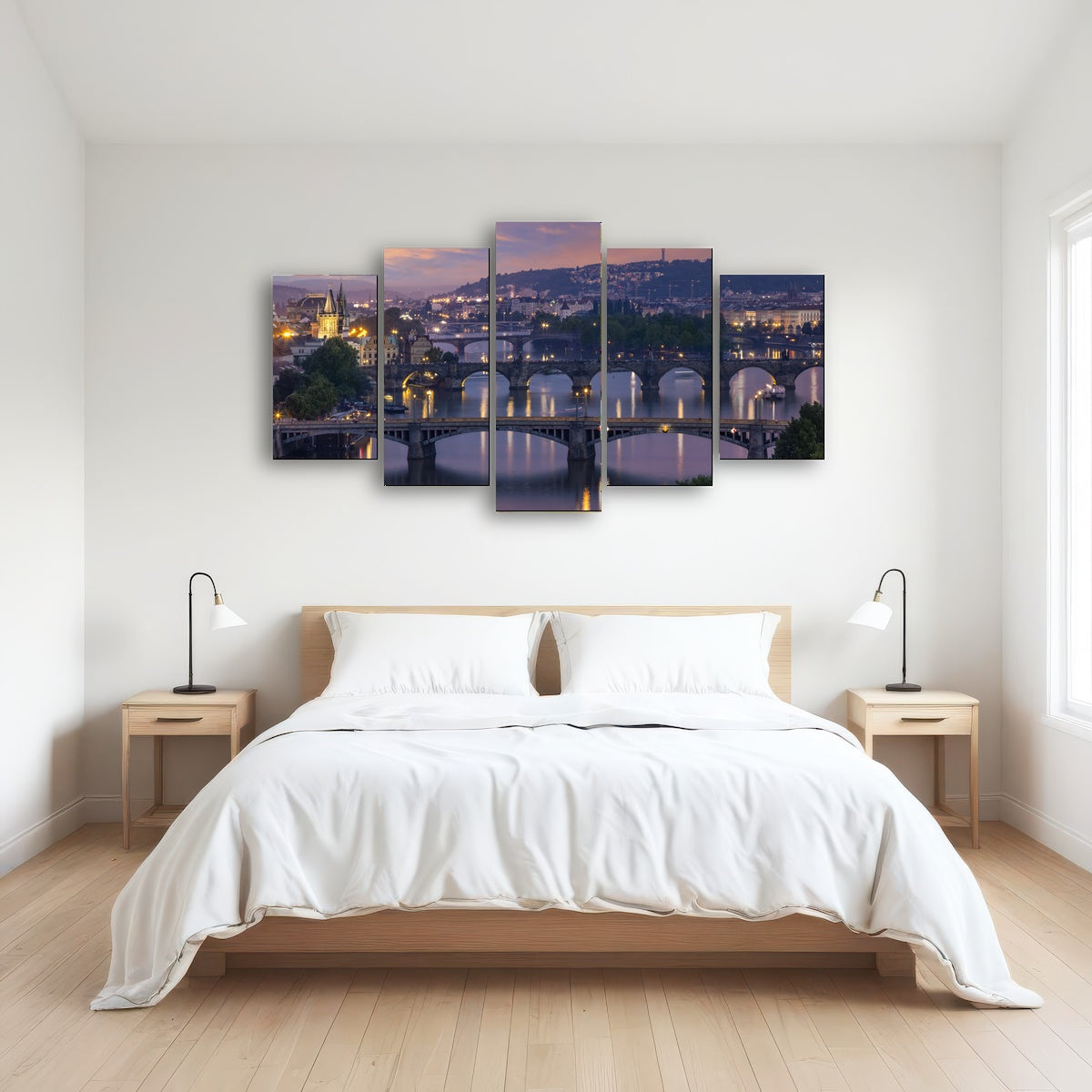 AUTO-MOCKUP ROOM | Vltava Bridges in Prague