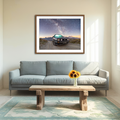 AUTO-MOCKUP ROOM | Volkswagen Milky Way Wall Art