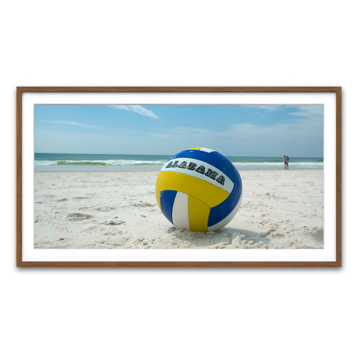 Framed Print 2x1 Walnut