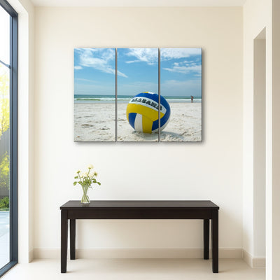 AUTO-MOCKUP ROOM | Volleyball on the beach at Gulf State Park