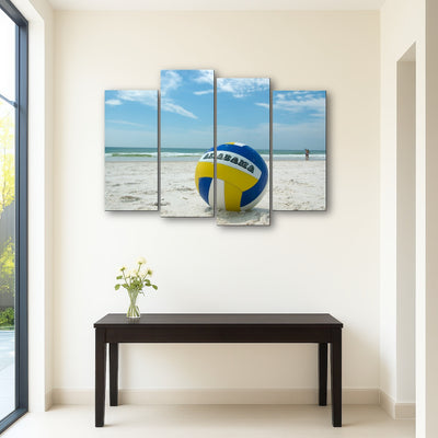 AUTO-MOCKUP ROOM | Volleyball on the beach at Gulf State Park