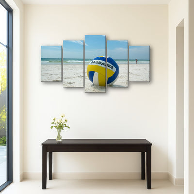 AUTO-MOCKUP ROOM | Volleyball on the beach at Gulf State Park