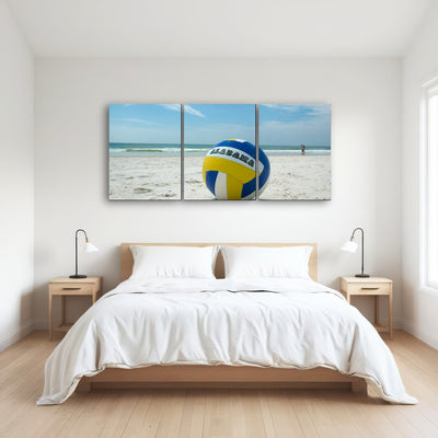 AUTO-MOCKUP ROOM | Volleyball on the beach at Gulf State Park