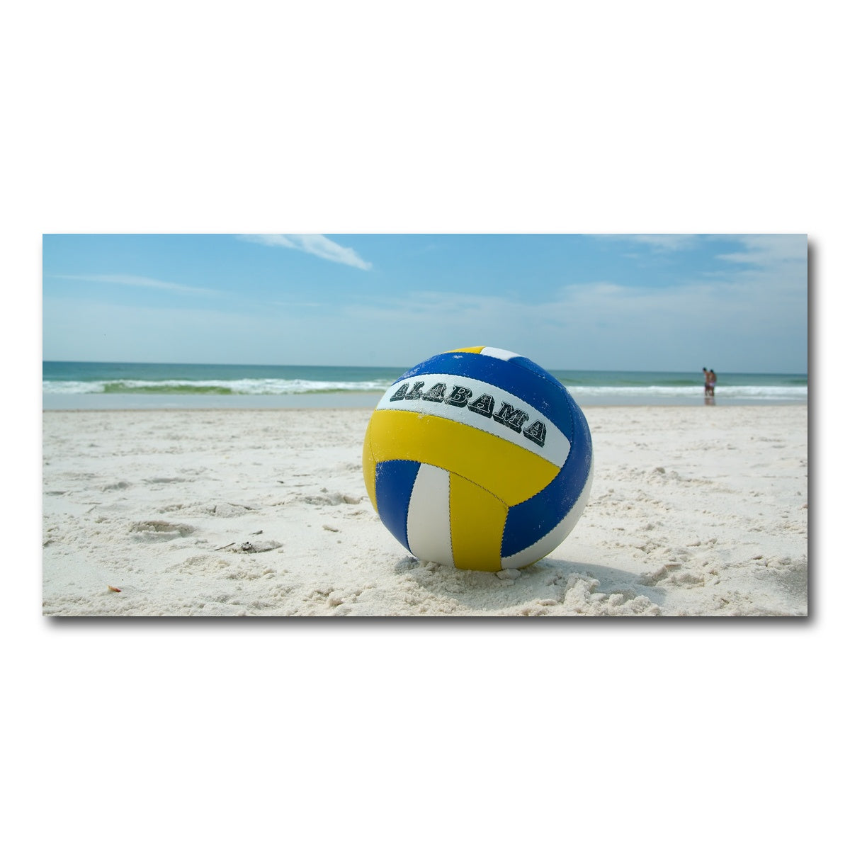 AUTO-MOCKUP WHITE | Volleyball on the beach at Gulf State Park | 1 Piece | Gallery Wrap Canvas | group=2x1