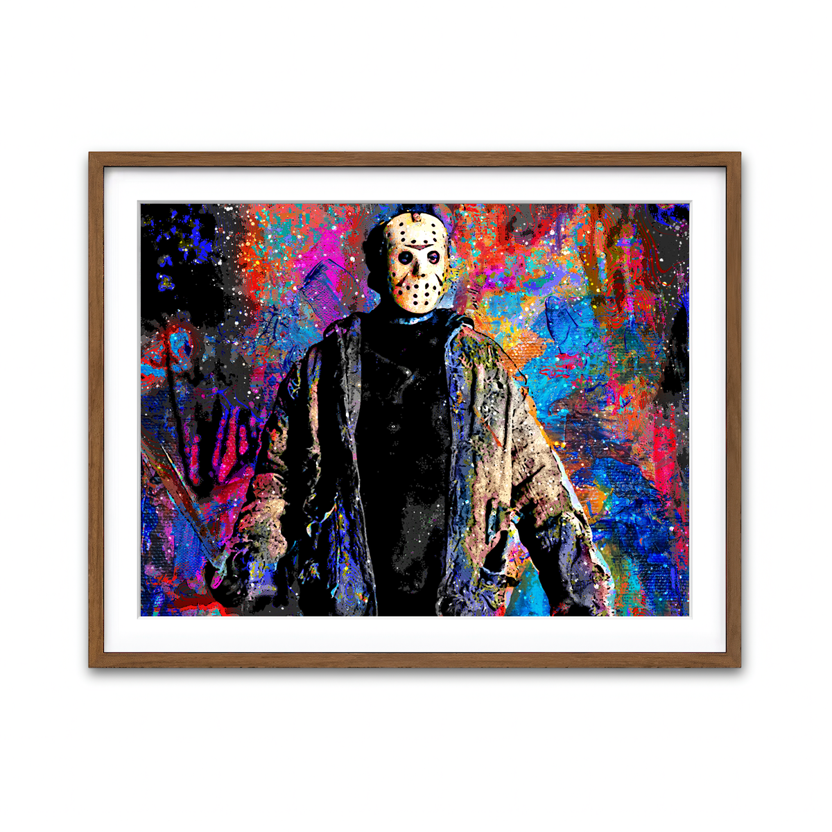 Framed Print 4x3 Walnut