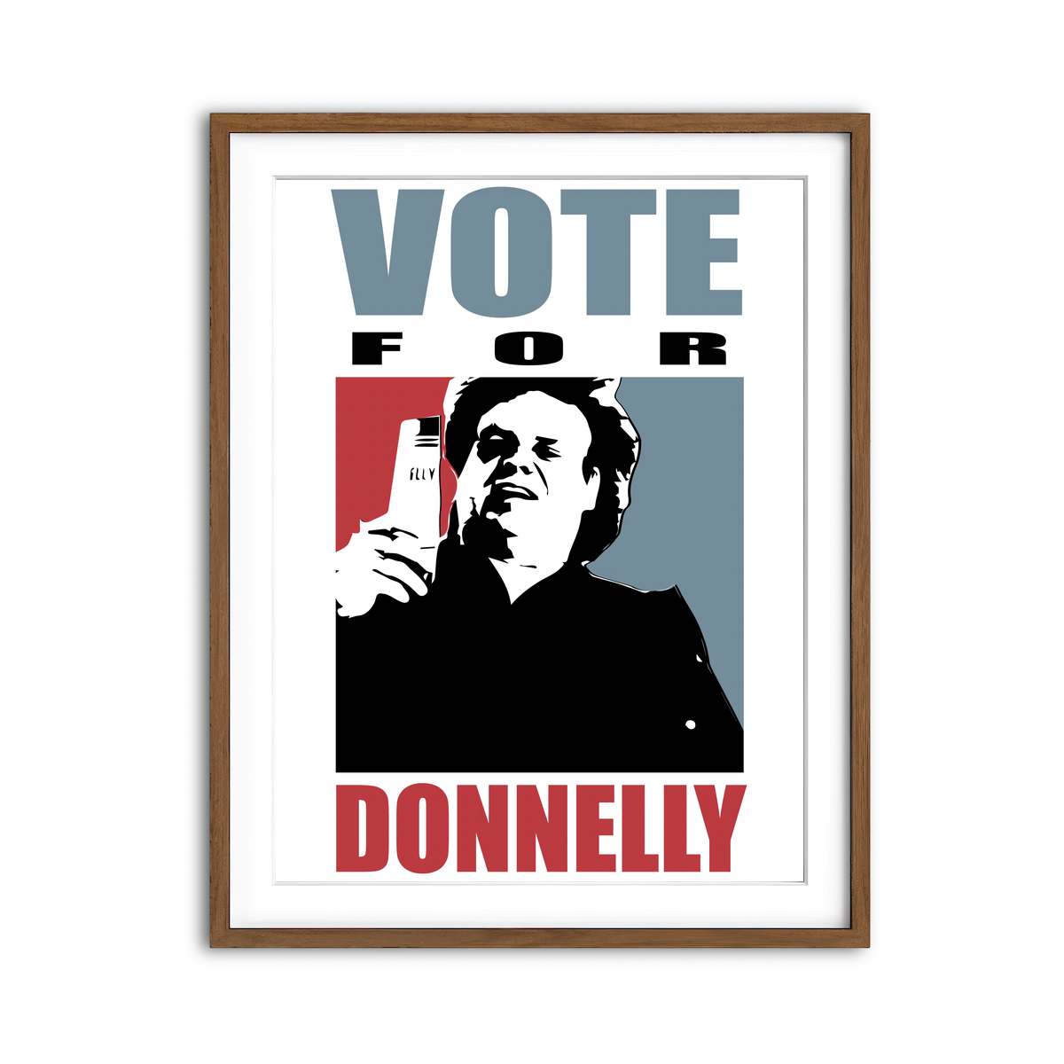 Framed Print 3x4 Walnut