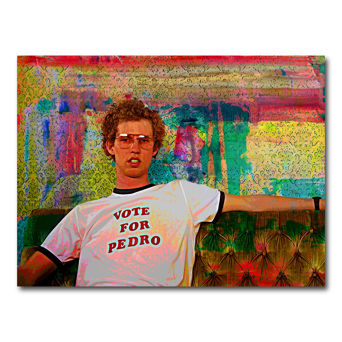 AUTO-MOCKUP WHITE | Vote for Pedro | 1 Piece | Gallery Wrap Canvas | group=4x3