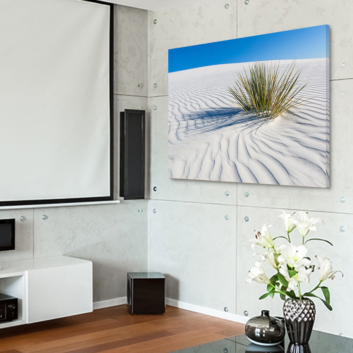 WHITE SANDS Idyllic Scenery Wall Art