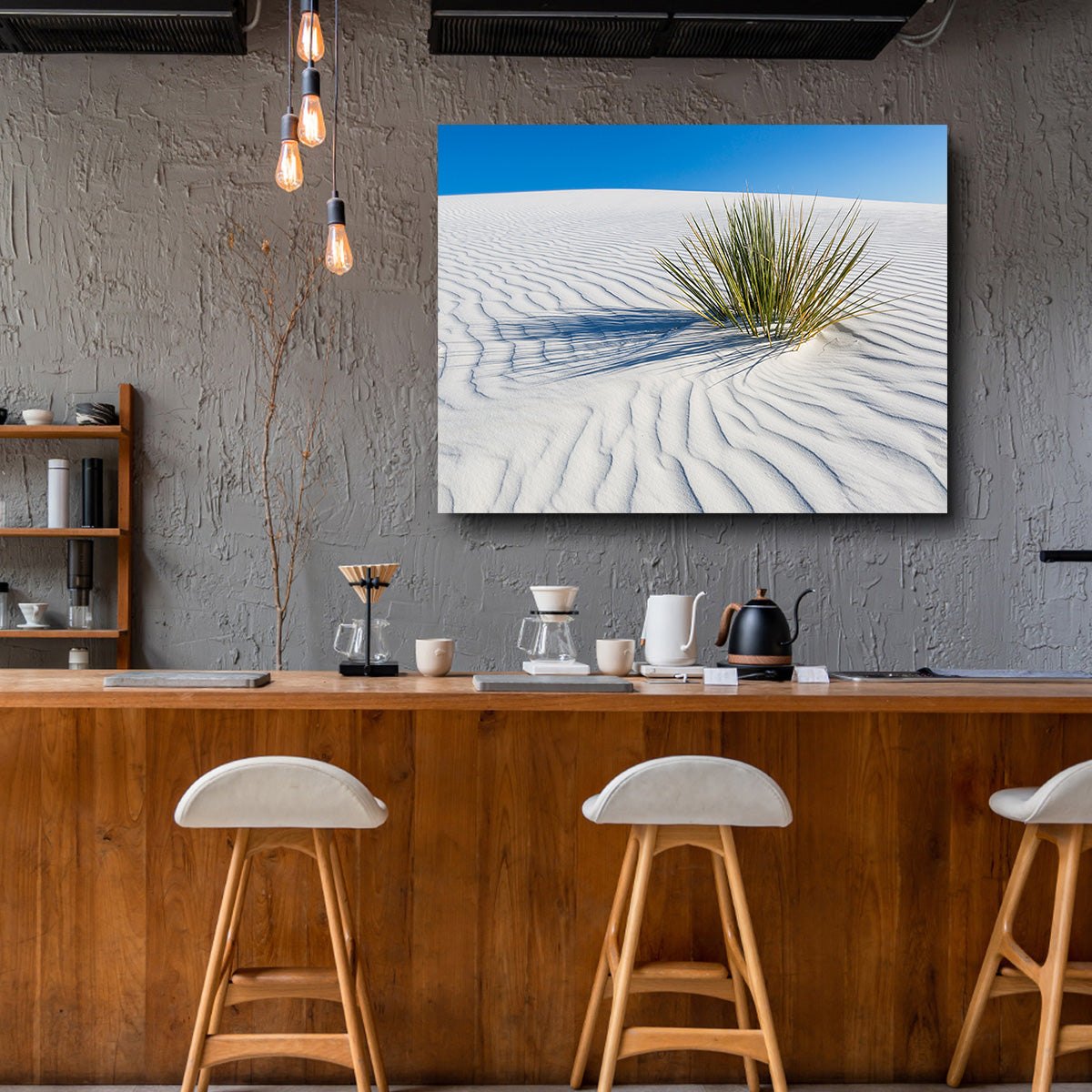 WHITE SANDS Idyllic Scenery Wall Art