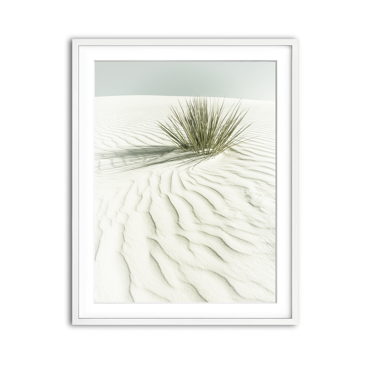 Framed Print 3x4 White